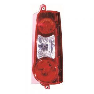 BERLINGO PARTNER O/S (DRIVERS) REAR LIGHT RED SURROUND FITS 2008-11 (NEW)