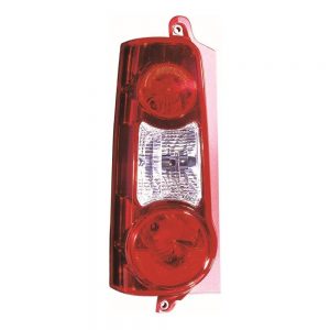 BERLINGO PARTNER N/S (PASSENGER) REAR LIGHT RED SURROUND FITS 2008-11 (NEW)