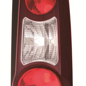 BERLINGO PARTNER O/S (DRIVERS) REAR LIGHT DARK RED SURROUND FITS 2012-18 (NEW)