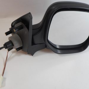 BERLINGO PARTNER O/S (DRIVERS) HEATED CABLE MIRROR (PRIMED) FITS 1996-08 (NEW)