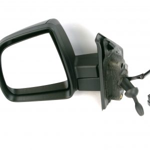DOBLO MPV N/S (PASSENGER) SINGLE GLASS CABLE MIRROR WITH INDICATOR FITS 2010+ (NEW)