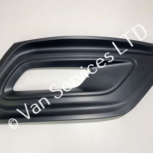 FORD TRANSIT CUSTOM OS FRONT FOGLIGHT SURROUND COVER - 2018+