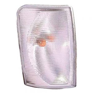 VOLKSWAGEN LT SERIES O/S (DRIVERS) FRONT INDICATOR (CLEAR) INCLUDING BULB HOLDER FITS 1996-06 (NEW)