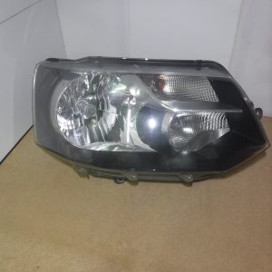 TRANSPORTER T5 / T6 OS (DRIVER) HEADLIGHT - BLACK INNER - FITS 2010-15