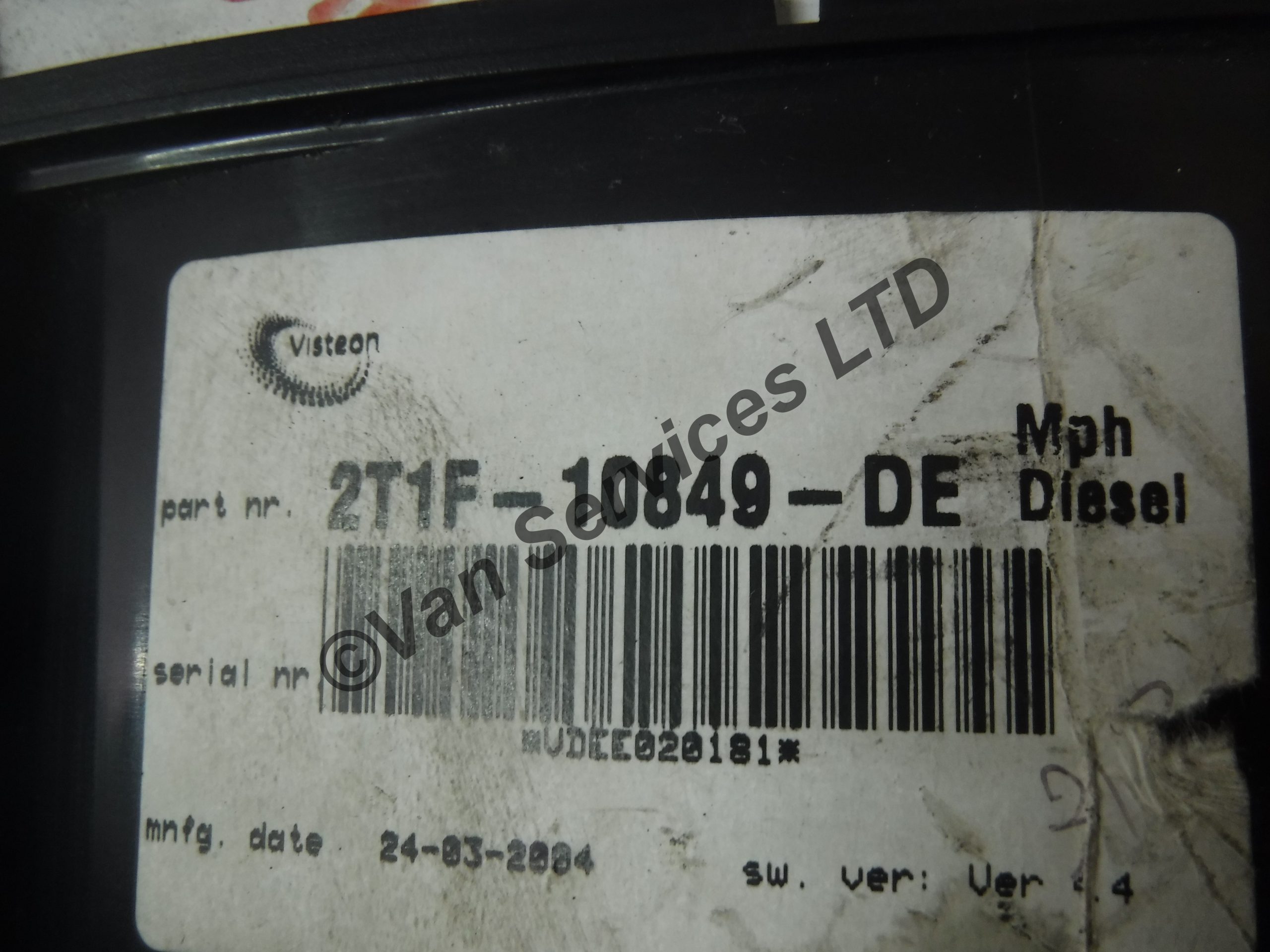 FORD TRANSIT CONNECT SPEEDOMETER DASH CLOCKS FITS 200106 Van