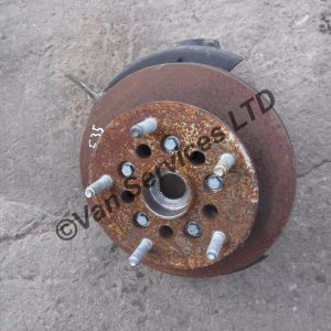 FORD TRANSIT CUSTOM OS FRONT HUB - FITS 2013+ ONLY DONE 2,500 MILES