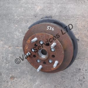 FORD TRANSIT CUSTOM NS FRONT HUB - FITS 2013+ ONLY DONE 2,500 MILES