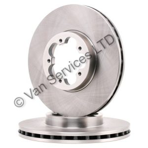 FORD TRANSIT FWD FRONT BRAKE DISC - FITS 2007-13 (NEW)