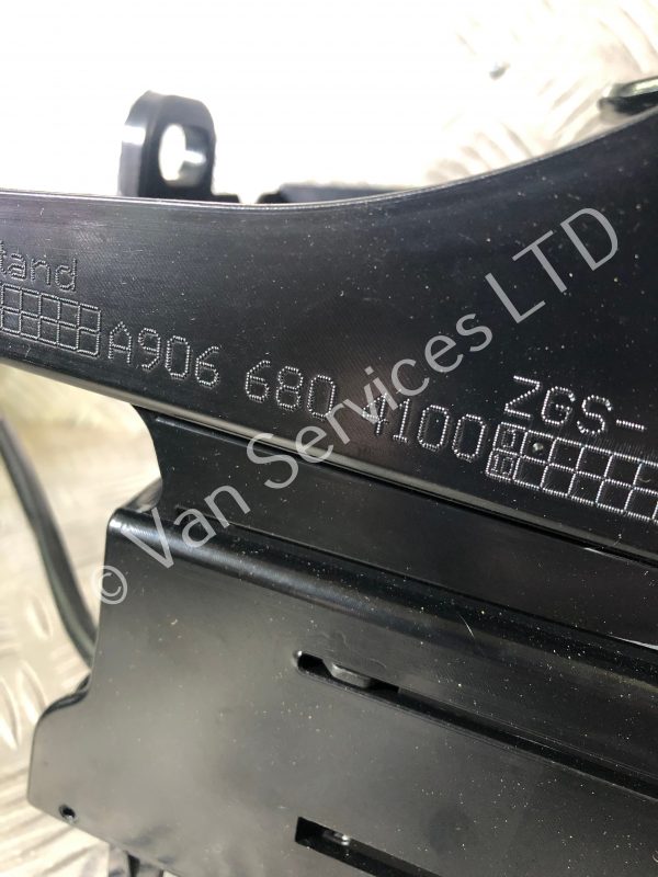 thumbnail interactive-video image 1 of Genuine Mercedes Sprinter Center Console Cup Holder & Ash Tray Unit With 12V Socket (2010-2017, 313/314 Models) 1 of 6