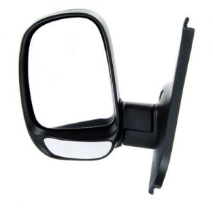 TRANSIT N/S (PASSENGER) SHORT ARM MANUAL MIRROR FITS 1995-1999 (NEW)