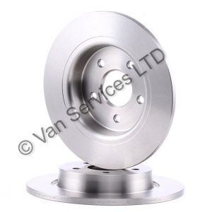 TRAFIC VIVARO PRIMASTAR PAIR OF FRONT BRAKE DISCS - FITS 2001-14 (NEW)