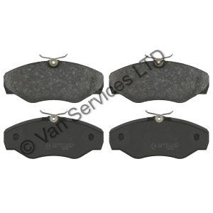TRAFIC VIVARO PRIMASTAR PAIR OF FRONT BRAKE PADS - FITS 2001-14 (NEW)