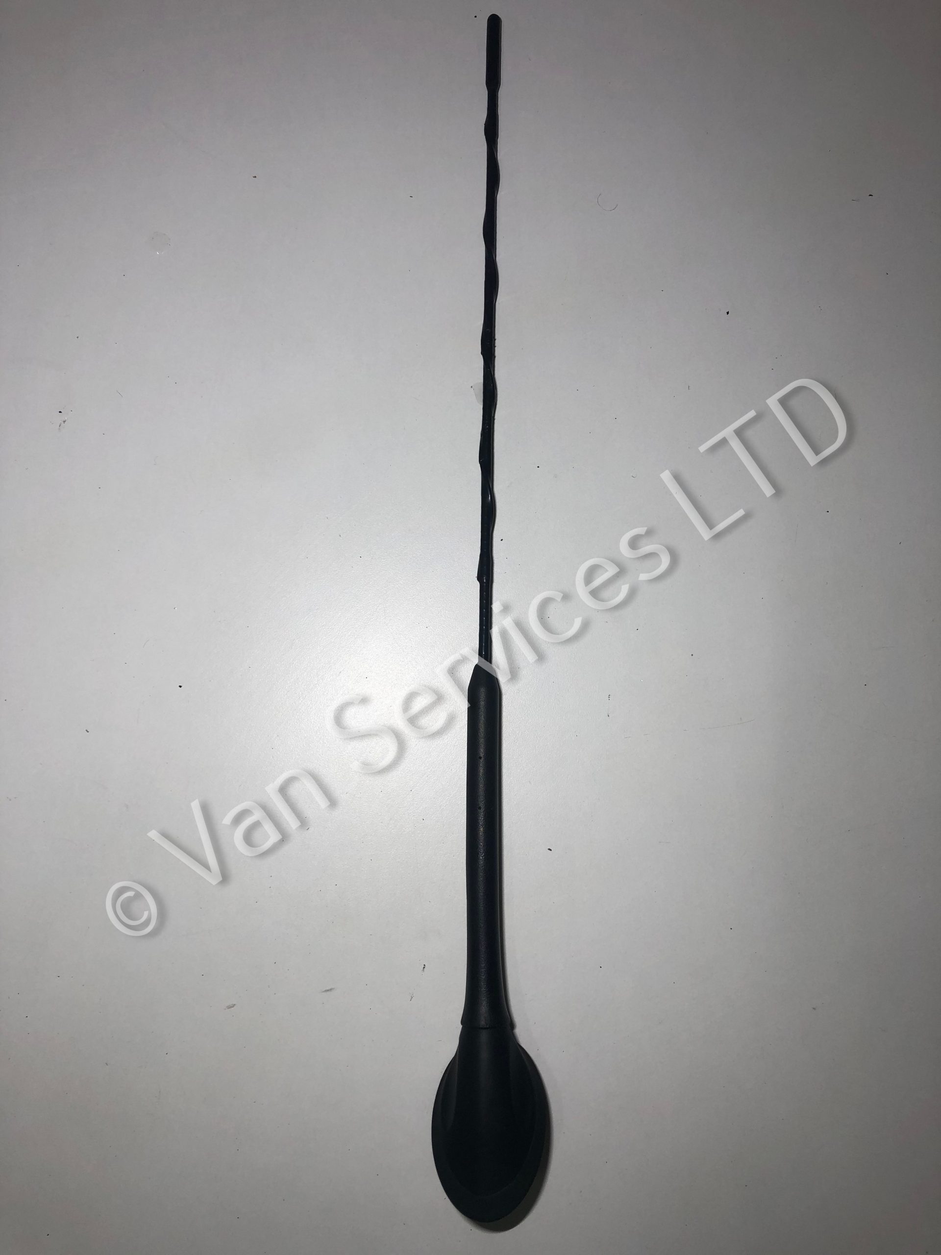 thumbnail image 2 of 11-Inch Black Rubber Fender Mount Antenna Mast – For Ford Transit Connect 2010-2021 – AUXITO 2 of 5