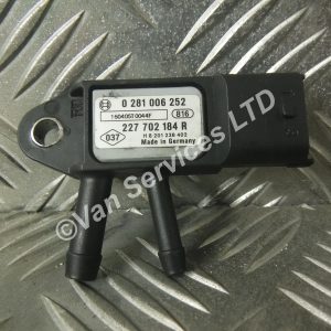 VIVARO TRAFIC CITAN KANGOO EXHAUST PRESSURE SENSOR - FITS 2010+