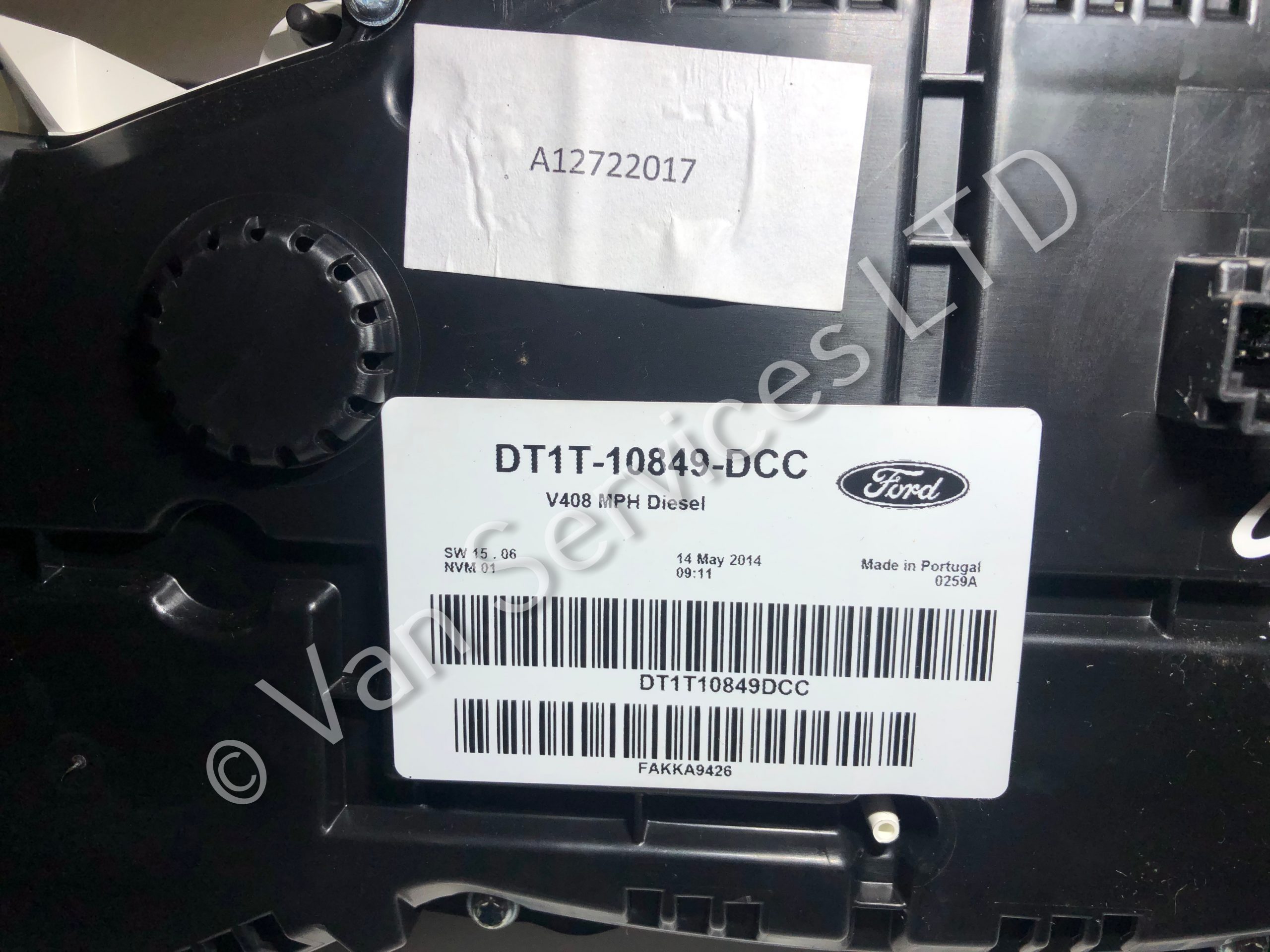 FORD TRANSIT CONNECT SPEEDOMETER DASH CLOCKS - FITS 2014 - 18 - Image 3