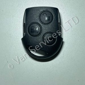 GENUINE FORD TRANSIT CONNECT BLACK 3 BUTTON KEY FOB - FITS 2010-13