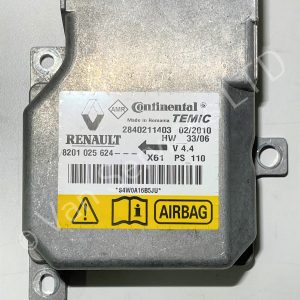 RENAULT KANGOO AIRBAG RESTRAINT MODULE - FITS 2010+