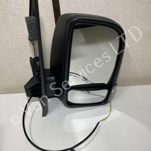 *NEW* Mercedes Sprinter O/S Driver Manual Mirror With Indicator 2018+