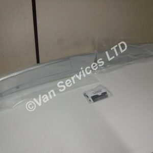 VW Transporter T5/T6 Rear "LEGEND 957" Spoiler - Fits 2004 - 2019 - Silver