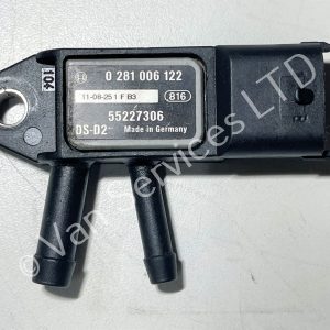 GENUINE FIAT FIORINO NEMO BIPPER EXHAUST PRESSURE SENSOR 2008 - 2017