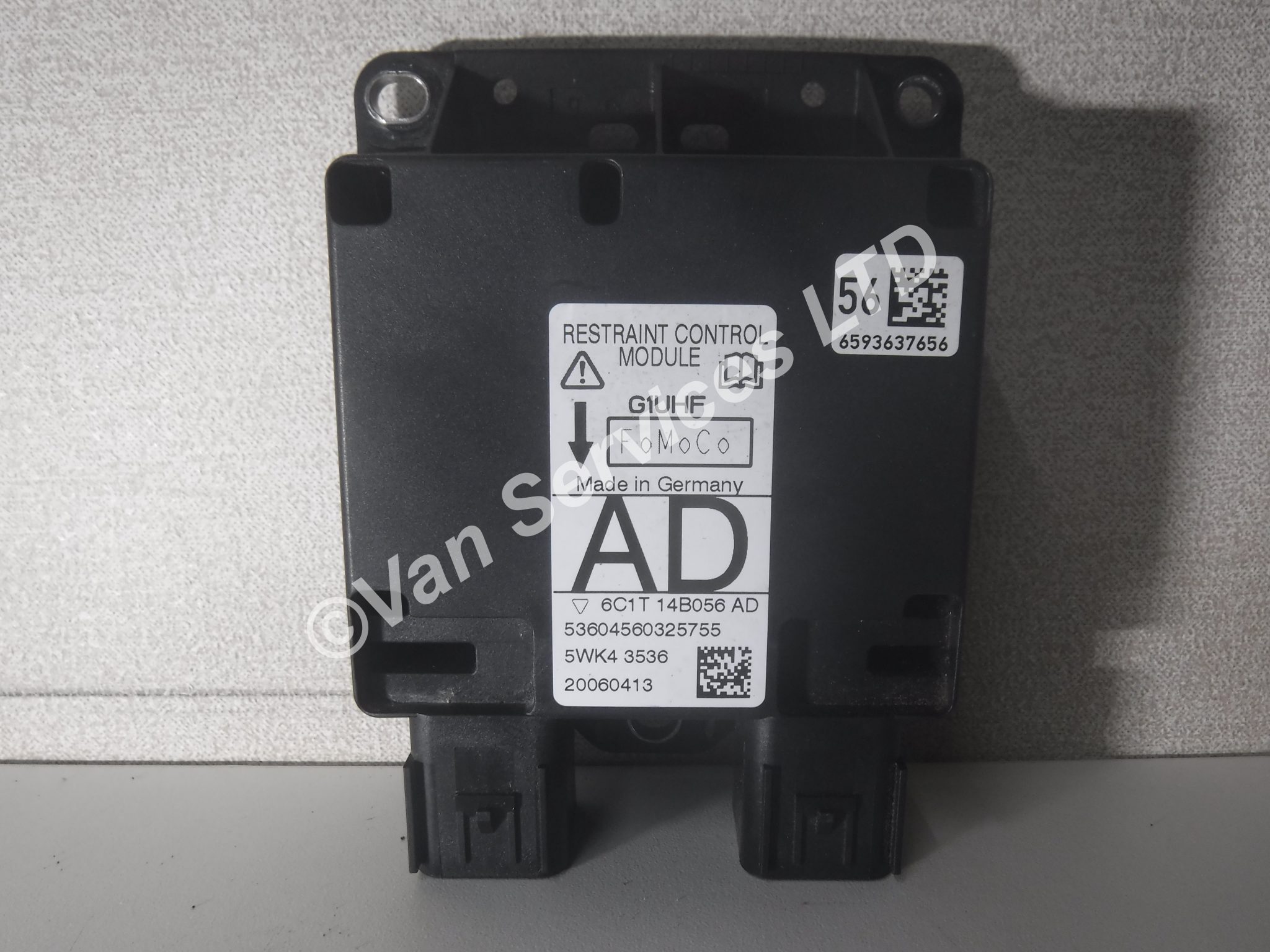 FORD TRANSIT MK7 AIRBAG / RESTRAINT CONTROL MODULE 2007 14 6C1T
