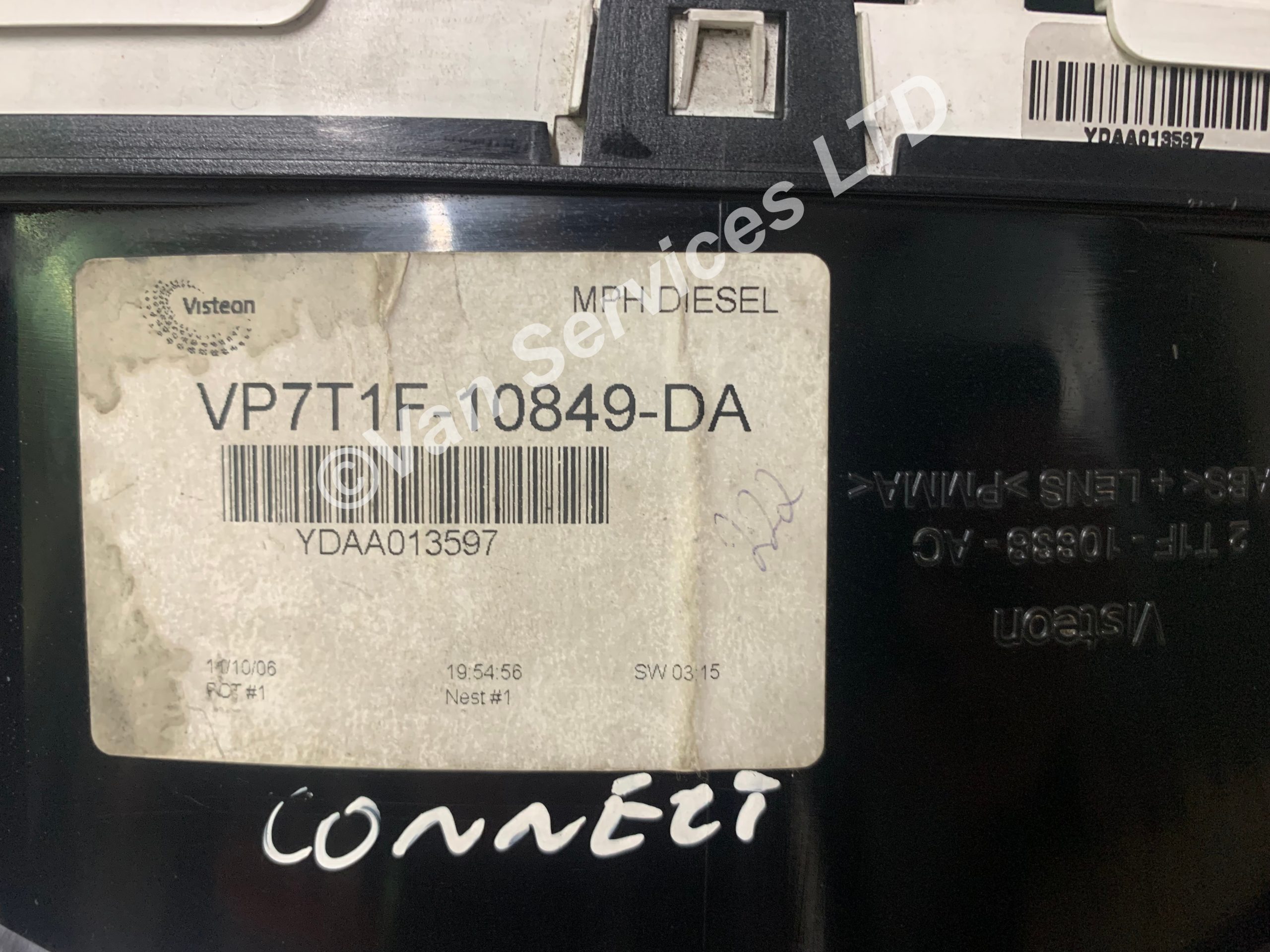 FORD TRANSIT CONNECT SPEEDOMETER DASH CLOCKS FITS 200106 Van