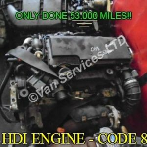 Bipper Nemo Fiorino 1.4 hdi engine - 8HS