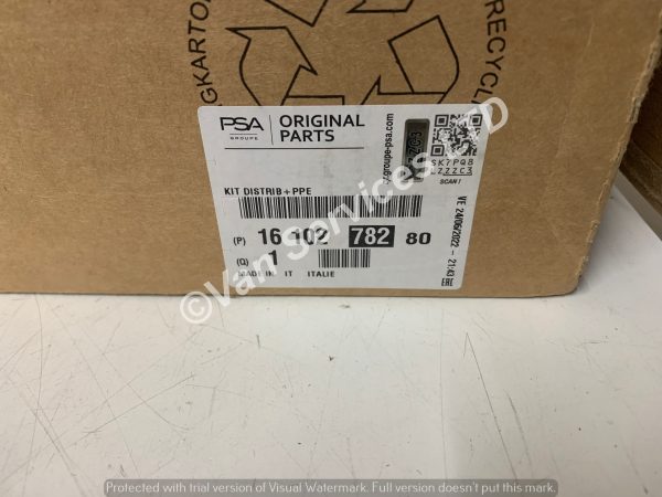 Genuine Boxer Relay Ducato 2.0 Hdi Timing Belt Kit with Water Pump 