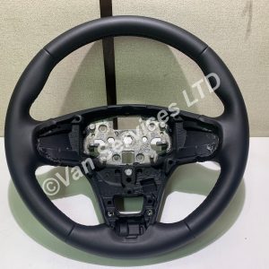 NEW Ford Transit Custom Leather Steering Wheel - Fits 2018-23