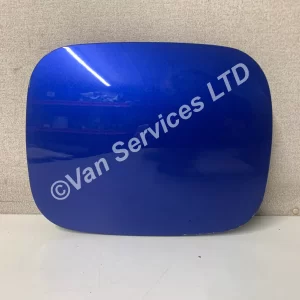 GENUINE TOYOTA HILUX FUEL FLAP - BLUE - FITS 2016-23