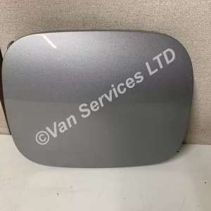 GENUINE TOYOTA HILUX FUEL FLAP - SILVER - FITS 2016-23