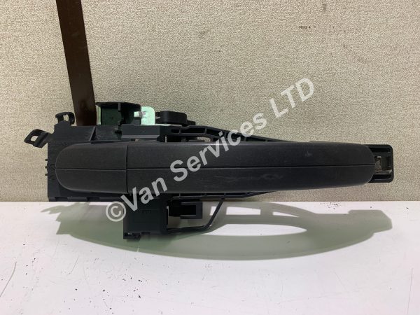 Passenger Door Handle White Exterior Rear Side Fits 10-13 TRANSIT CONNECT