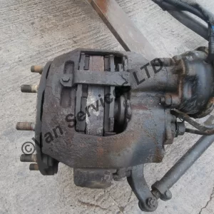 Volvo FL 18 Ton 10 Stud NS Front Brake Caliper and Carrier - Off 2002 Truck