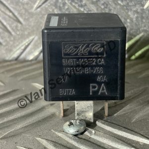 Genuine Ford Transit 12v 4 Pin Black Relay - 5M5T-14B192 CA