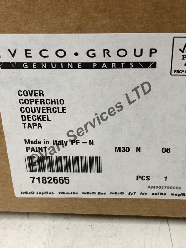 GENUINE IVECO DAILY TWIN WHEEL REAR AXLE DIFFERENTIAL COVER – FITS 1999 ...