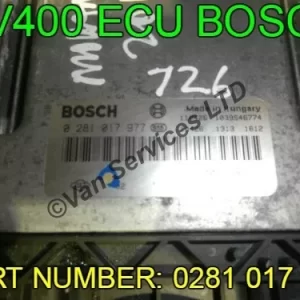 MASTER MOVANO INTERSTAR ECU - FITS 2001-09 0281 017 977