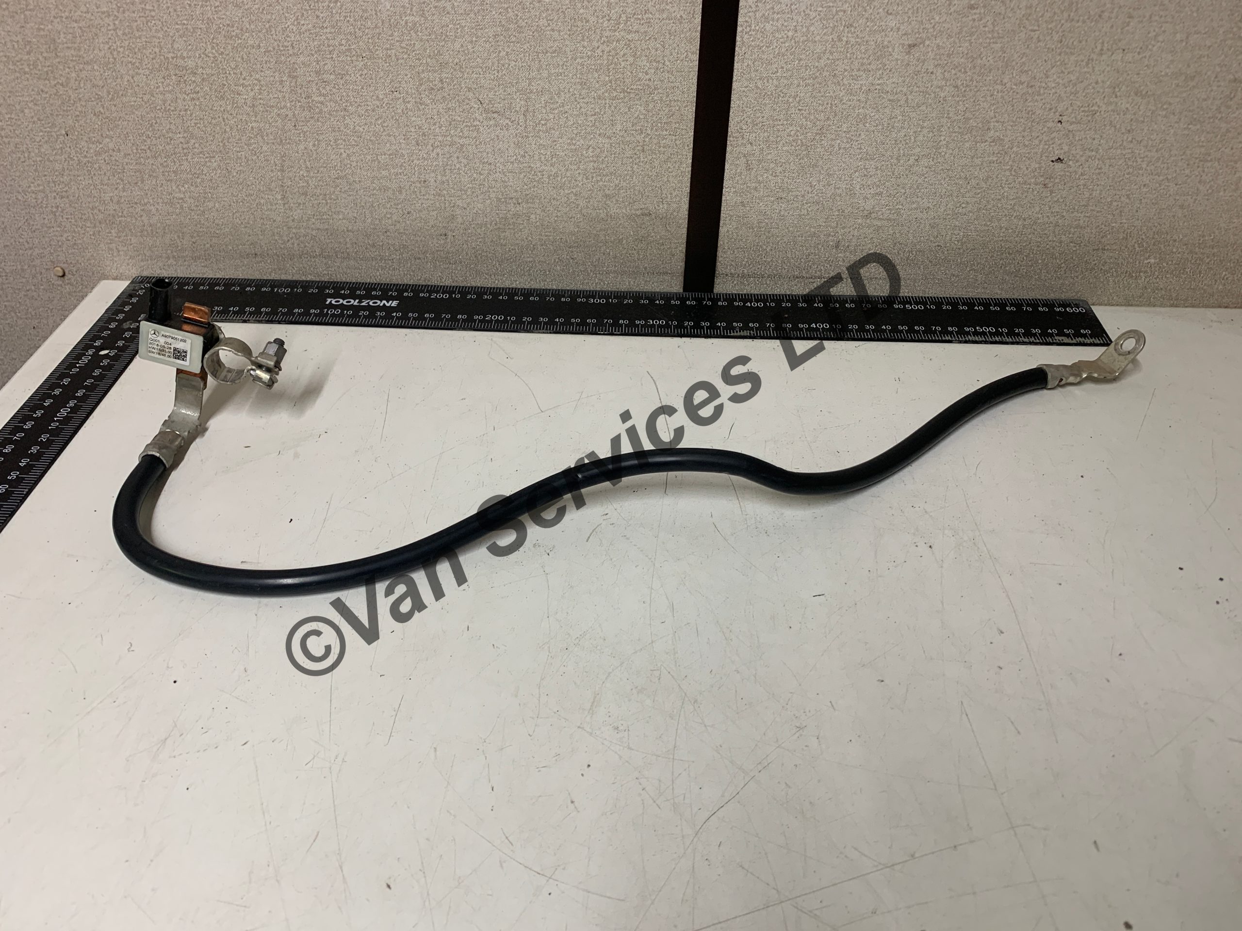Genuine Mercedes Sprinter 907 Negative Battery Cable - Fits 2018+ - Image 1