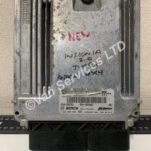 Vauxhall Insignia 2.0 Petrol ECU - 0261 S02 648 - Off 2010 car