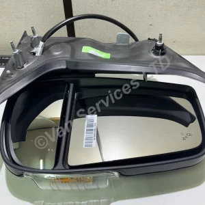 FORD TRANSIT MK8 O/S (DRIVER) SHORT ARM ELECTRIC HEATED POWER FOLDING MIRROR WITH LANE ASSIST - FITS 2019+