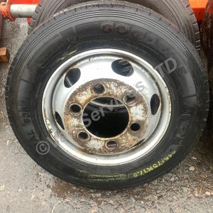 Genuine Isuzu N75.190 NQR 5.2 TD Steer Wheel and Tyre 215/75R17.5 - Fits 2009+