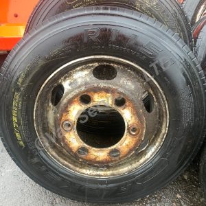 Genuine Isuzu N75.190 NQR 5.2 TD Steer Wheel and Tyre 215/75R17.5 - Fits 2009+