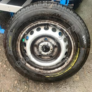 FORD TRANSIT CUSTOM WHEEL AND TYRE 215/65R16C - FITS 2013-23 9 MM