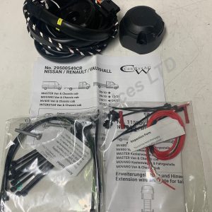 MASTER MOVANO NV400 13 PIN TOWBAR ELECTRIC WIRING KIT FOR VEHICLES WITH TRAILER PREP