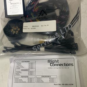VAUXHALL CITROEN PEUGEOT TOYOTA 7 PIN TOWBAR ELECTRIC WIRING KIT