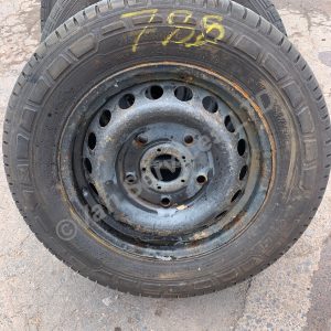 FORD TRANSIT CUSTOM WHEEL AND TYRE 215/65R16C - FITS 2013-23 7 MM